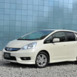 2代目フィットシャトルのフロントスタイル