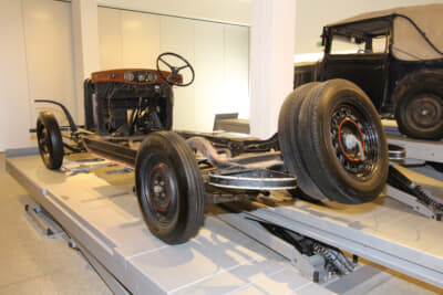 1932年シュコダ422のラダーフレーム