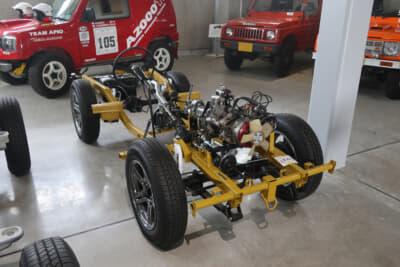 LJ20ジムニーのラダーフレーム