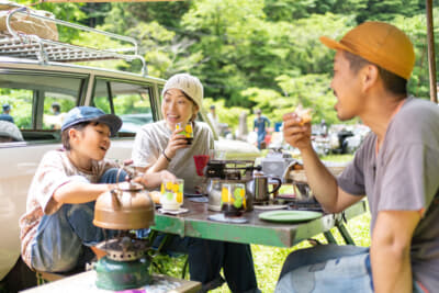 キャンプではないので荷物も少なくてOK