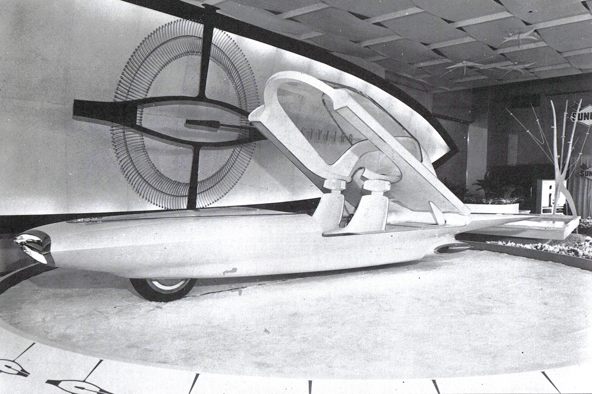 1961年に発表されたジャイロカーのコンセプト「フォード・ジャイロン」とは 〜 画像6