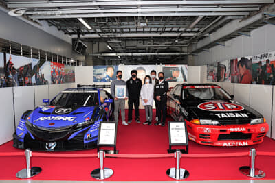 2022年5月のSUPER GT第2戦富士での国さん追悼ブース