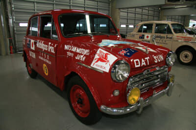モービルガストライアルに参戦したダットサン210