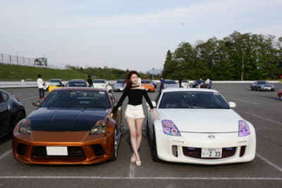 Z33女子の2台Z33フェアレディZ