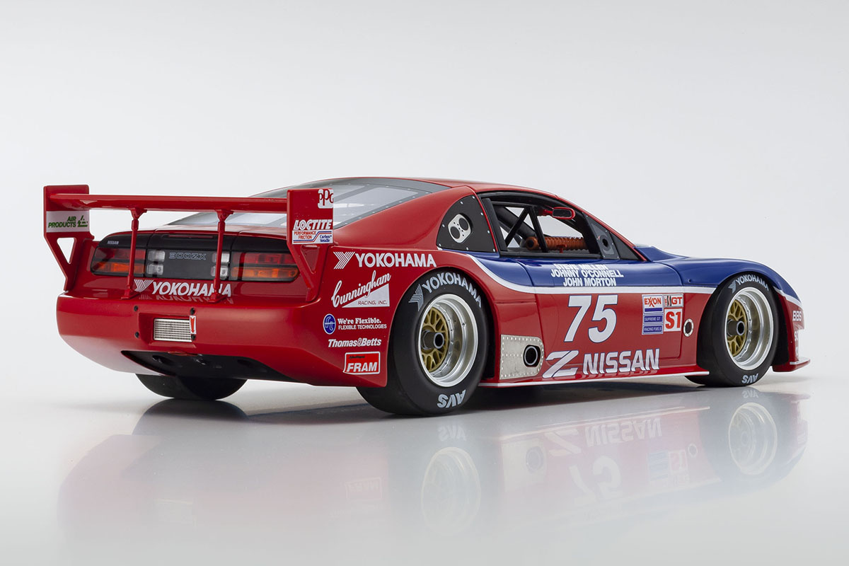 京商samuraiシリーズ初のレーシングカー！NISSAN IMSA 300ZX GTS-１ ♯75」が発売|  ～カスタム・アウトドア・福祉車両・モータースポーツなどのカーライフ情報が満載～ AUTO MESSE WEB（オートメッセウェブ）