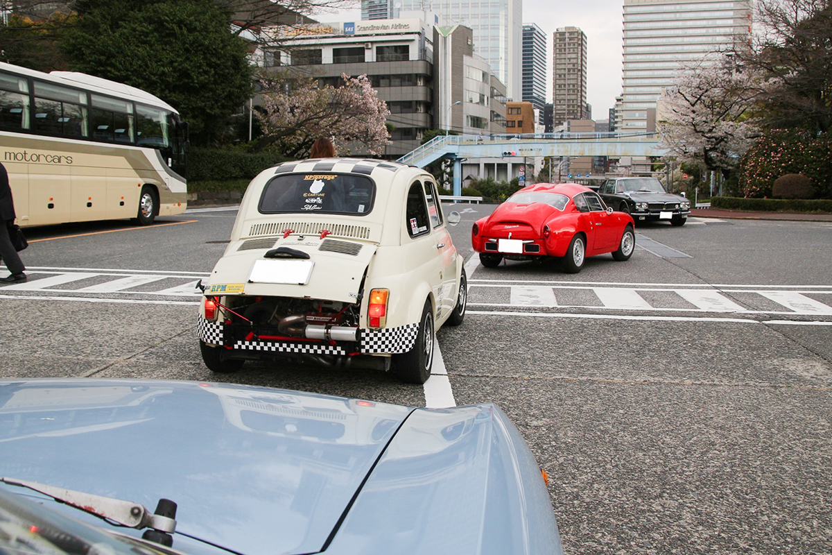 旧車のツーリング