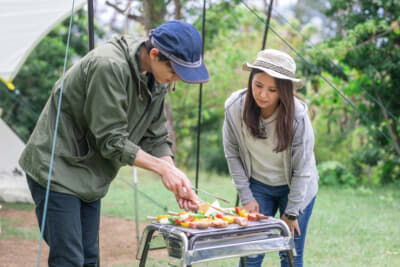 一方的にサーブし続けるのではなく、一緒に楽しく焼くスタンスで