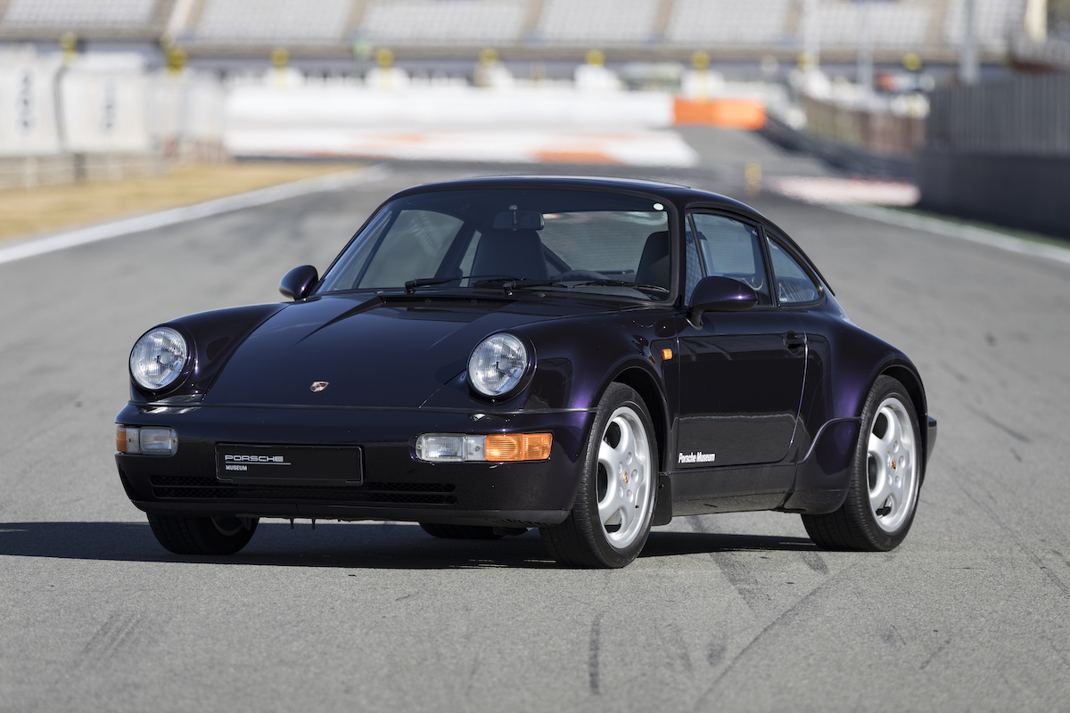 964型ポルシェ911のフロントスタイル
