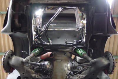 964型ポルシェ911のリヤの足まわり