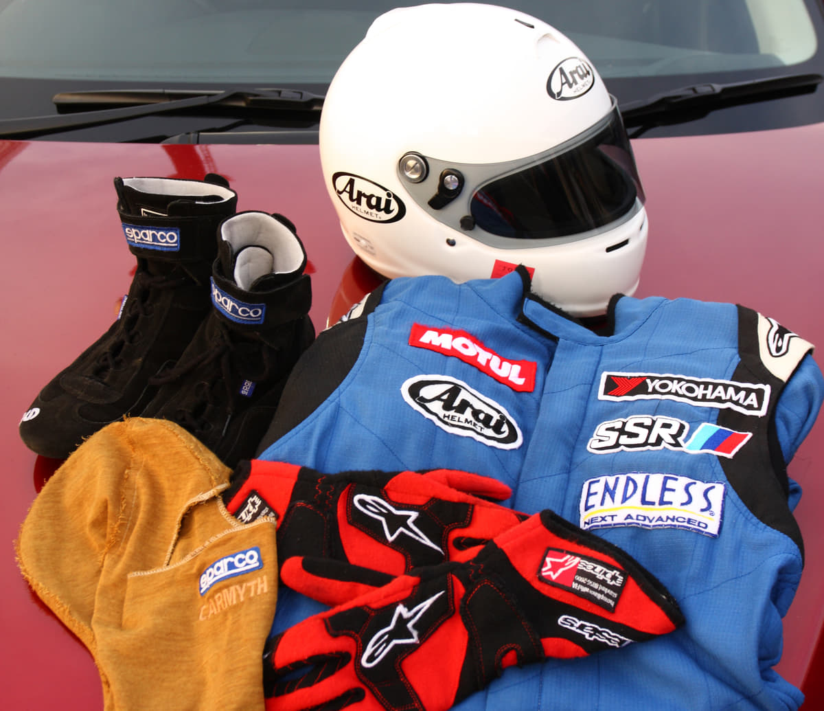 サーキット走行の準備