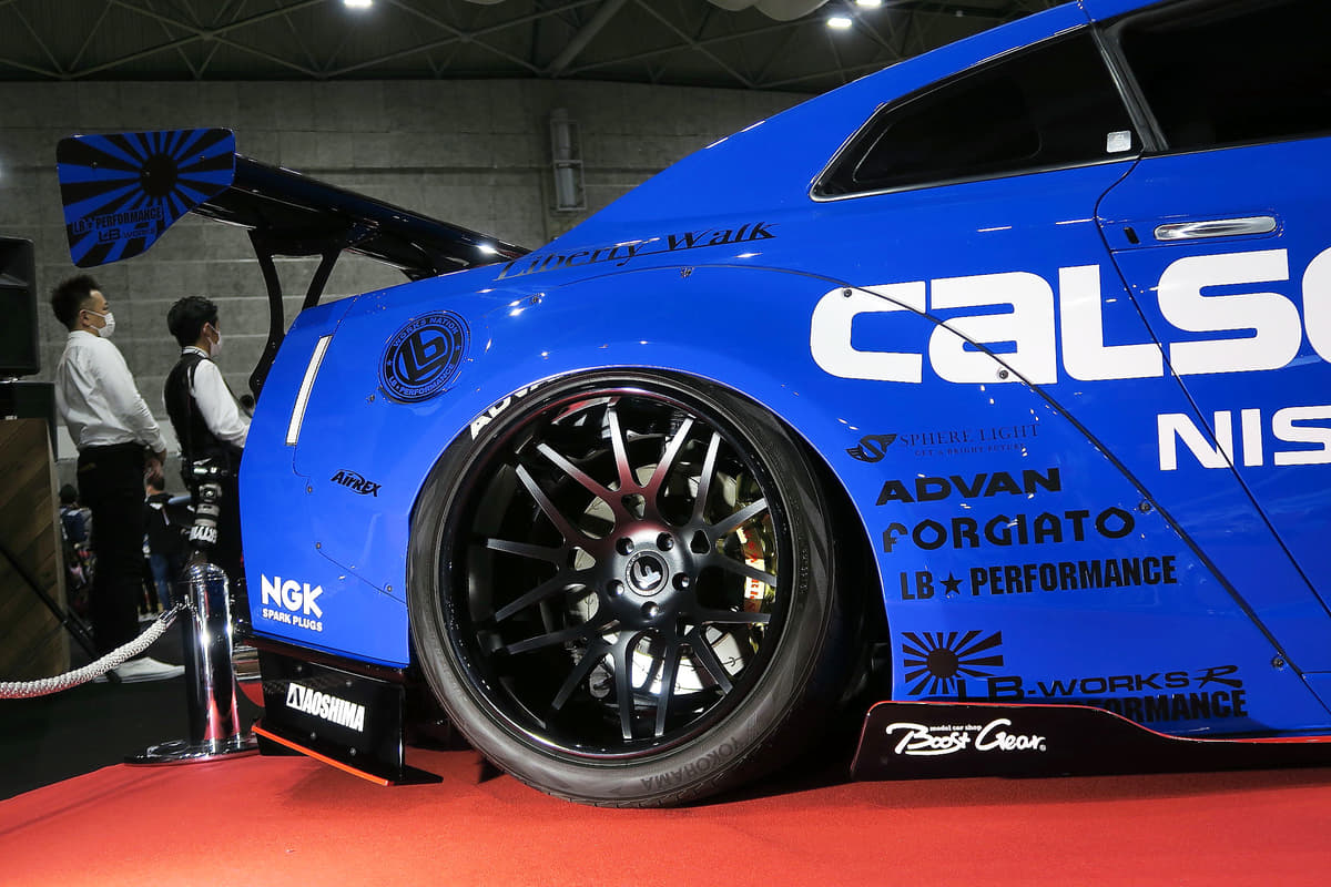 LBワークスのR35GT-R用ボディキット