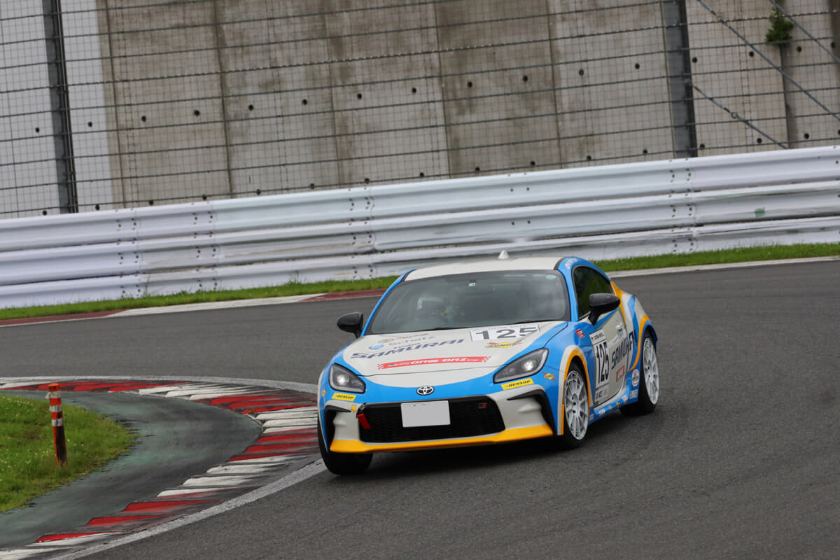 GR86/BRZ Cup 2022第1戦クラブマンシリーズで優勝した松井宏太選手