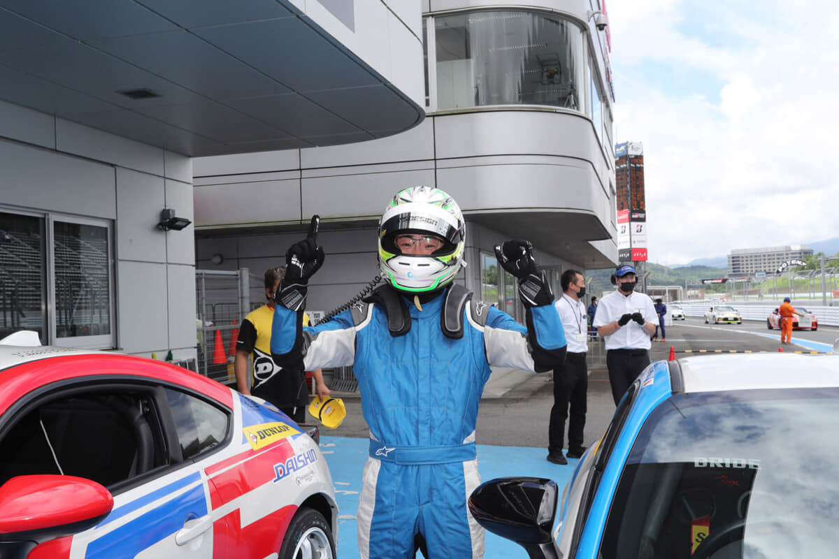 GR86/BRZ Cup 2022第1戦クラブマンシリーズで優勝した松井宏太選手