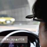 フリップアップサングラス FLP01の跳ね上げイメージ
