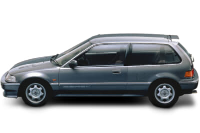 EFシビックのサイドビュー