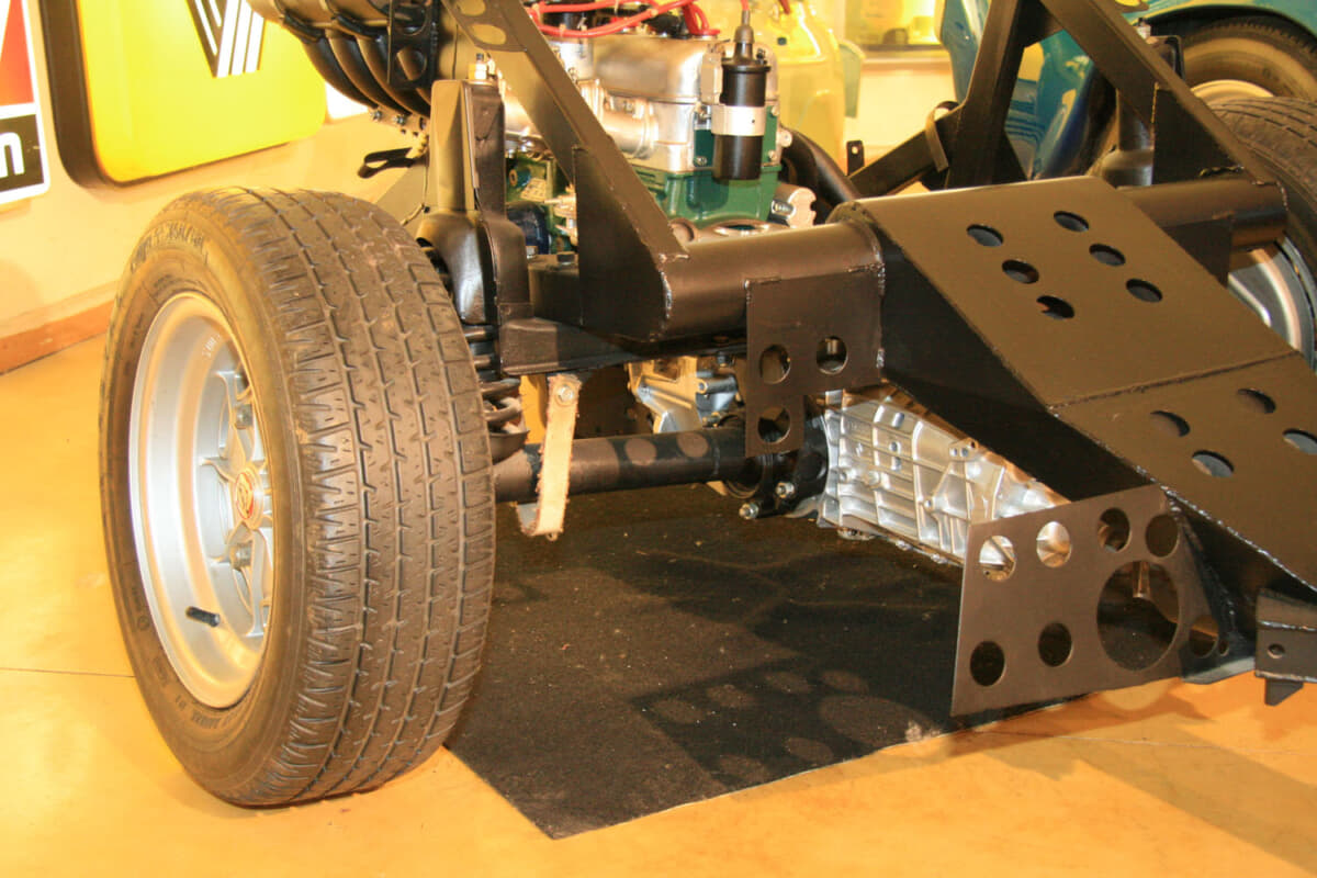 アルピーヌA110のシャシー