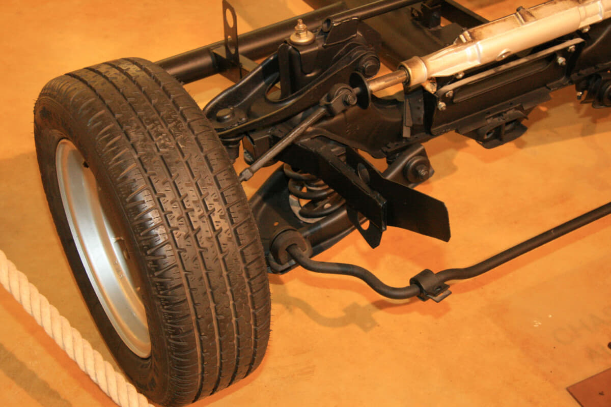 アルピーヌA110のシャシー