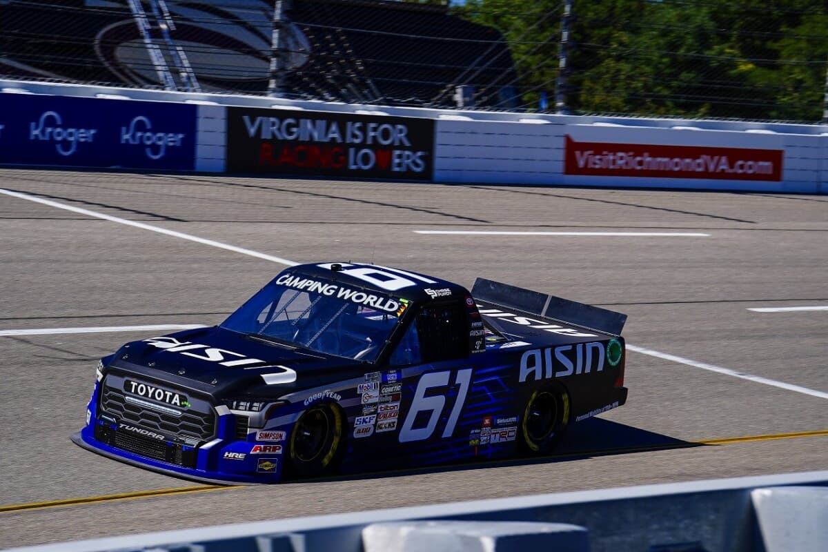 NASCARトラックシリーズ第18戦の様子