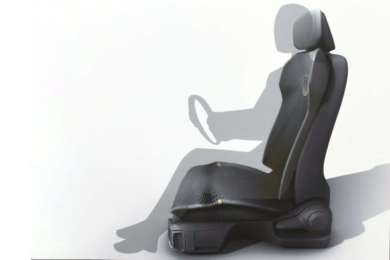 トヨタが考える「未来のシート」は振り子式電車の原理を採用
