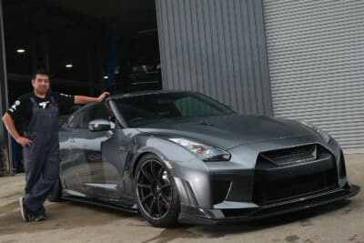 中久木力代表とR35GT-R