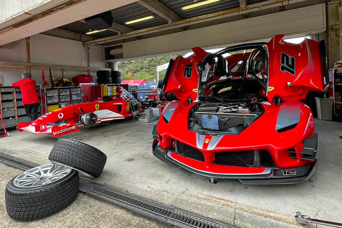 フェラーリ「FXX-K EVO」やF1が走る姿を見るチャンスは、チャオイタとフェラーリ レーシングデイズぐらいしかない