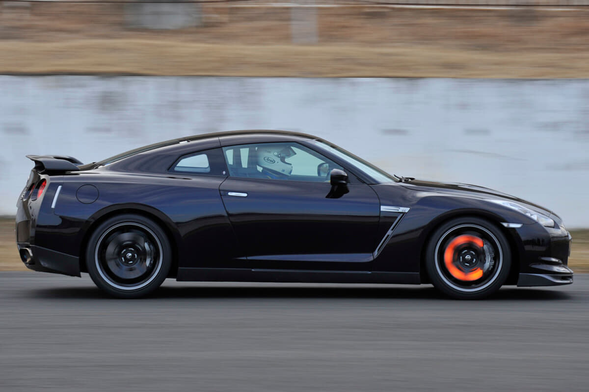 R35 GT-R SpecVの制動イメージ