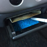 懐かし装備の灰皿