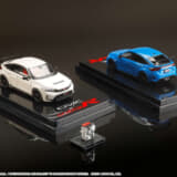 エンジンスケールモデルとシビックタイプR2台