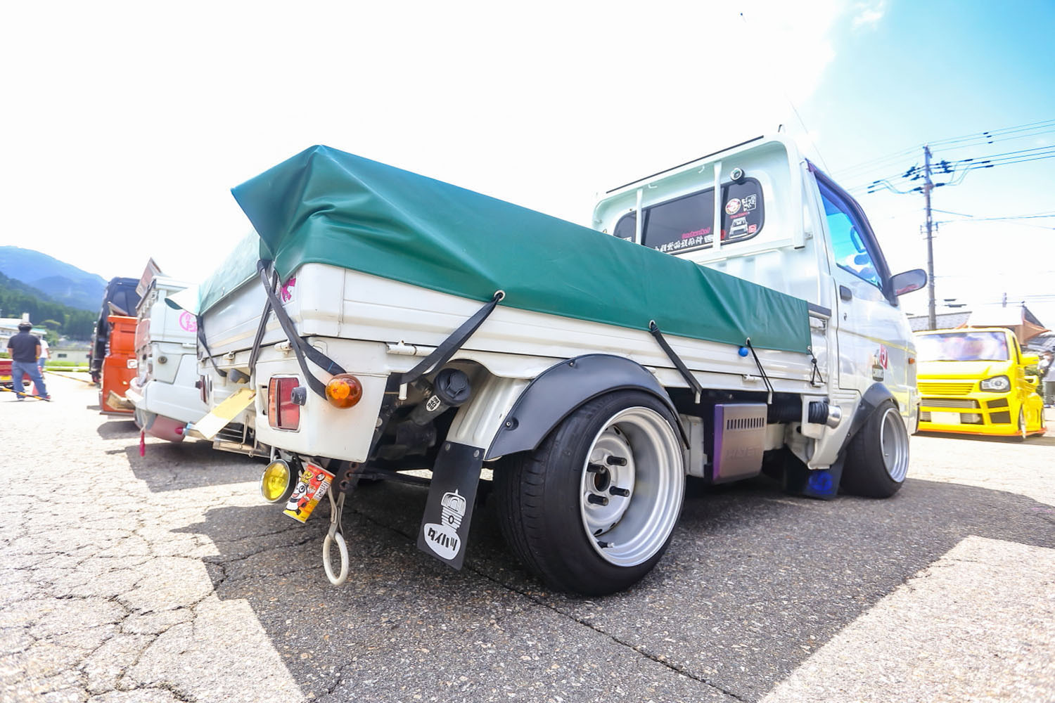 車高短スタイルのリア