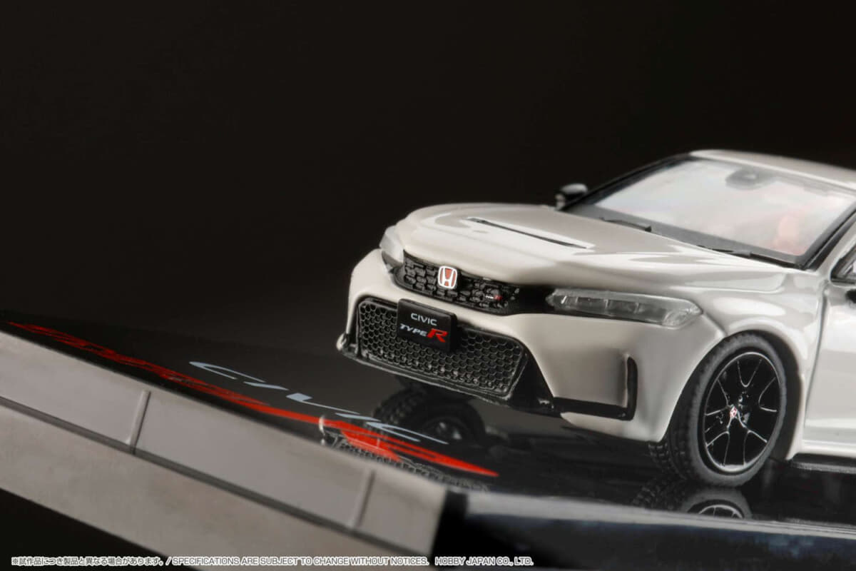 ホンダ新型「シビック タイプR」の1/64スケールモデルカーが登場