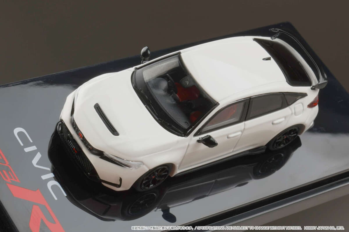 驚きの激安価格 ホンダ新型「シビック タイプR」の1/64スケールモデルカーが登場 自動車