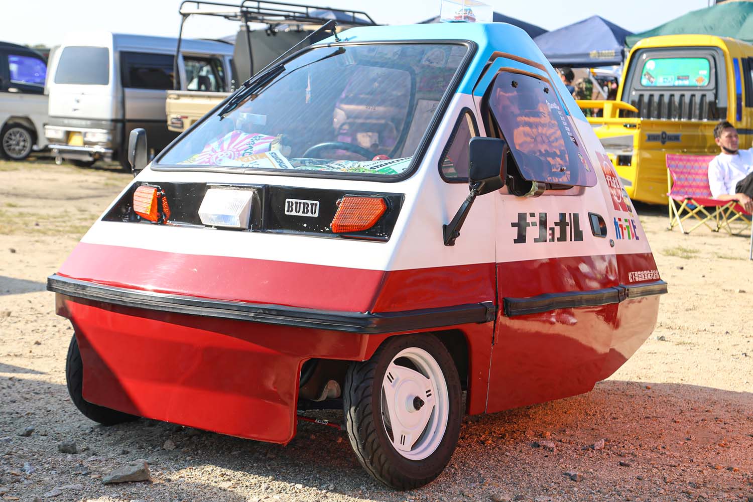 15万円の不動車を再生】80年代ポップな3輪車はヤバすぎでした。光岡自動車の「BUBU501」とは | AUTO MESSE  WEB（オートメッセウェブ） 〜クルマを文化する 〜