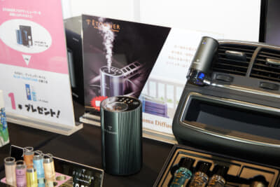 アロマディフューザーの装着