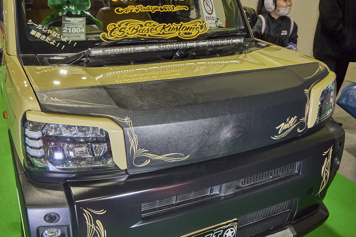 車中泊OK！ ダイハツ「タフト」をアゲ系アメリカンに。オーナーが四国