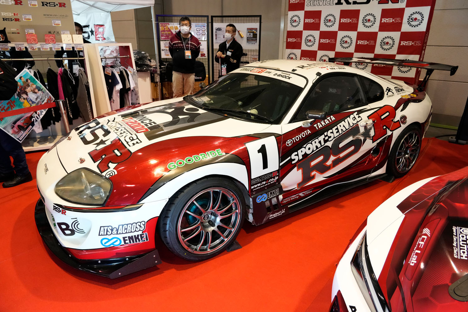 懐かしの「RS☆Rスープラ」が大阪に登場！ 織戸 学選手がD1で優勝したマシンと最新車高調「BEST☆i Active」を披露 | AUTO  MESSE WEB（オートメッセウェブ） 〜クルマを文化する 〜