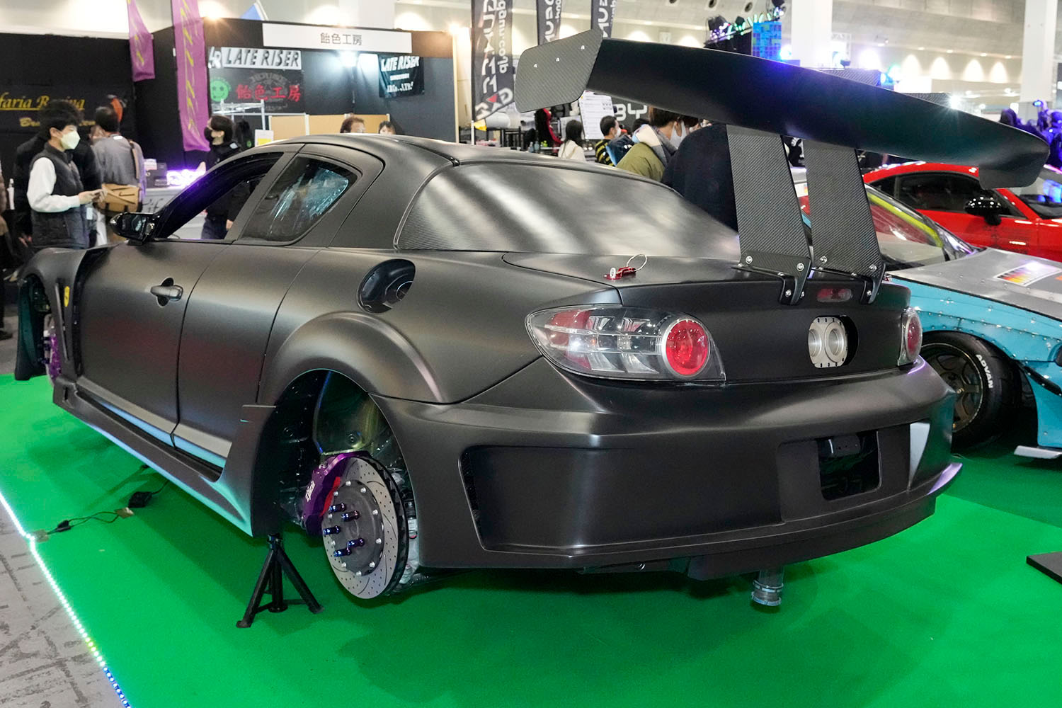 Mazda RX-7とRX-8 コスモ6台セット （マツダ「RX−8」で筑波1分
