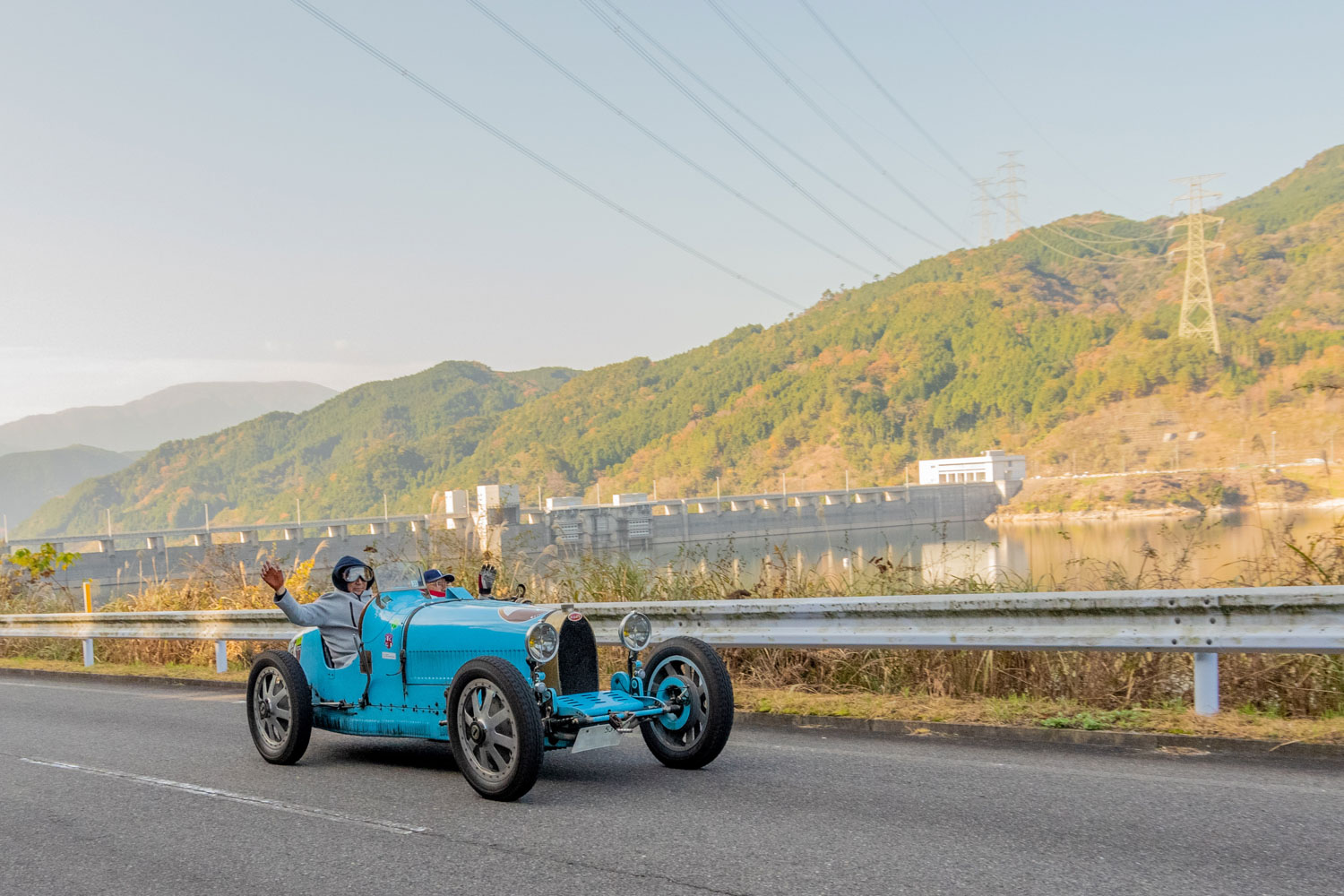 「クラシックジャパンラリー2022 門司」に参加した1925年式ブガッティ T35A