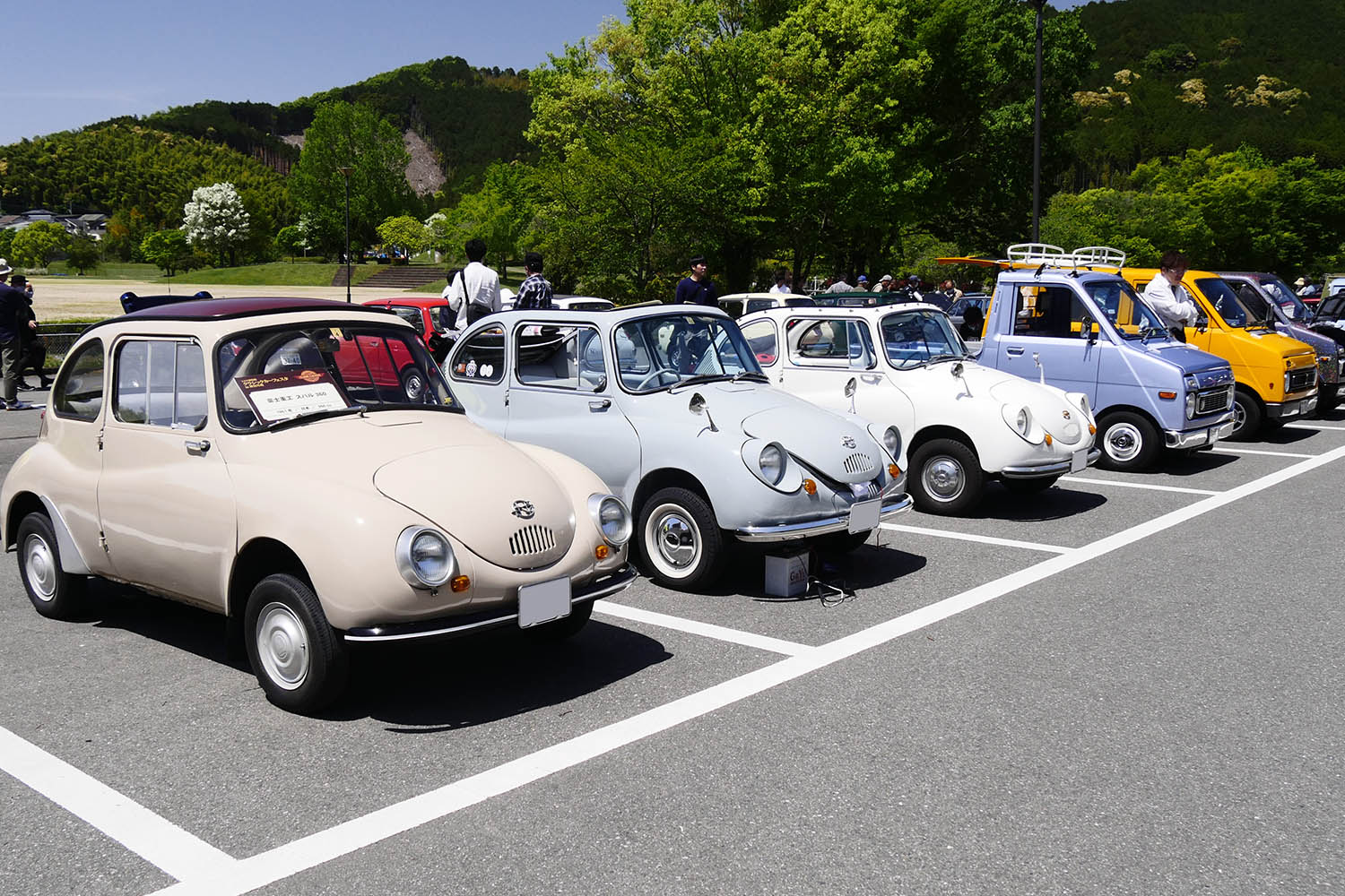 2000年までの軽自動車が集結！ 「T360」や「ABCトリオ」など九州の軽
