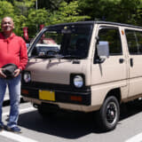 畑島さんとミニキャブ