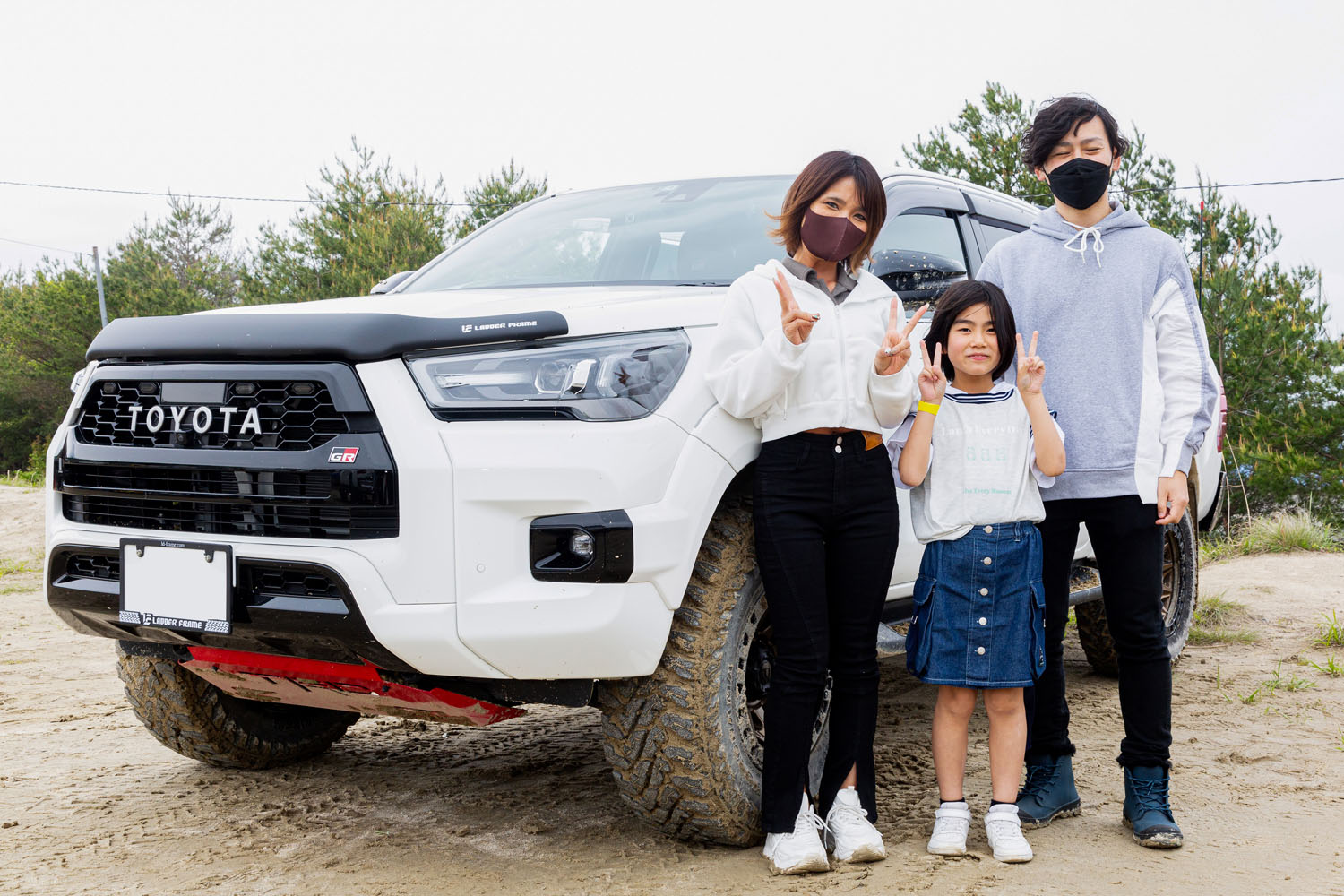 彼女のトヨタ「ハイラックスGRスポーツ」はお買い物も一緒！ 次の目標