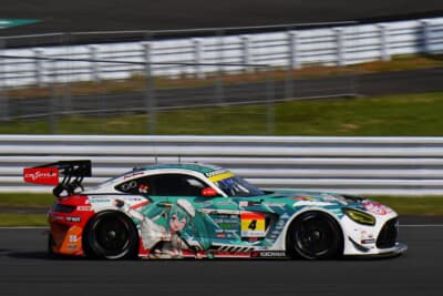 片山右京率いる「グッドスマイル 初音ミク AMG」は超人気マシン