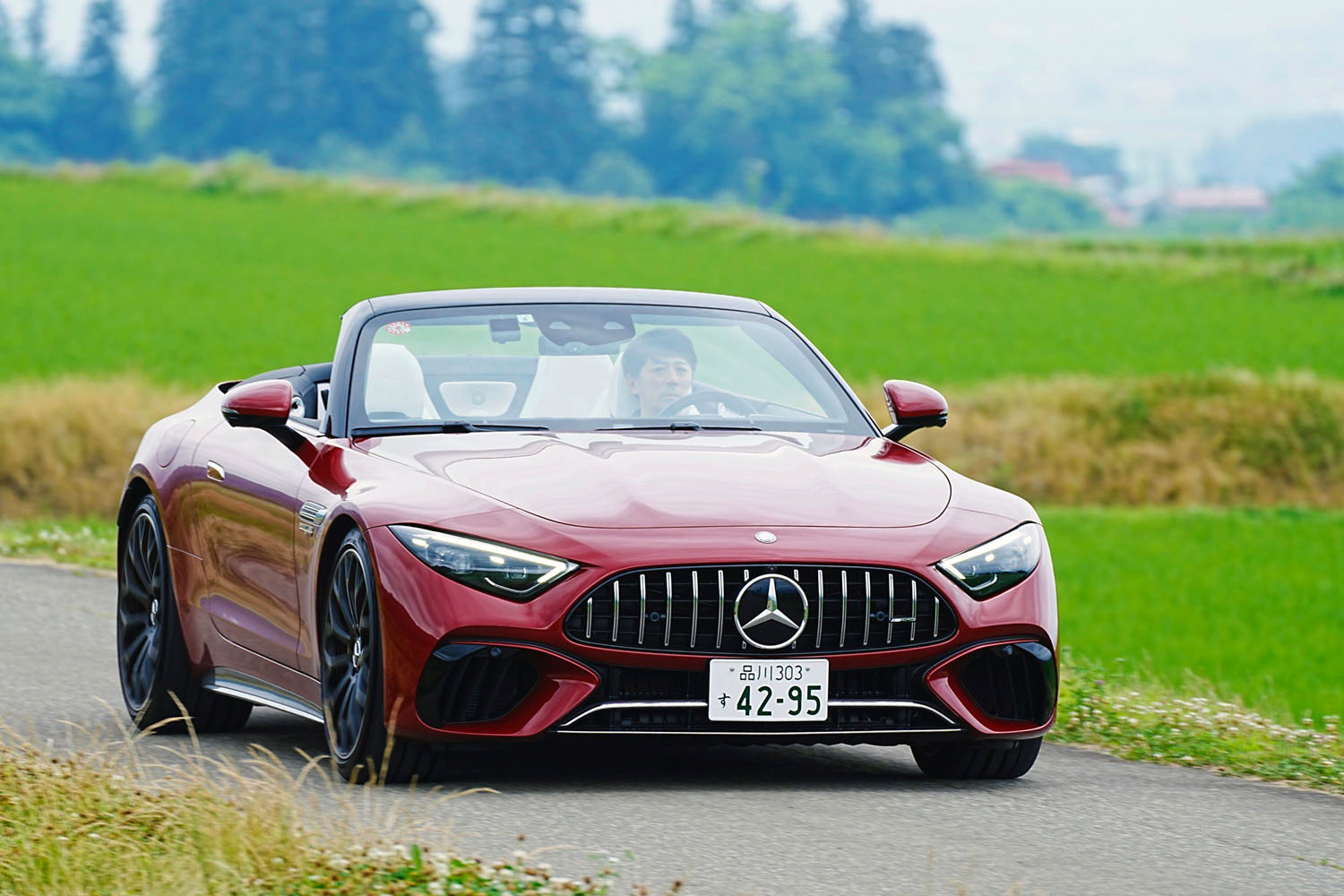 自動車 AMG Mercedes-Benz 585馬力！ V8搭載「SL63」は自動車サイボーグでした。メルセデス