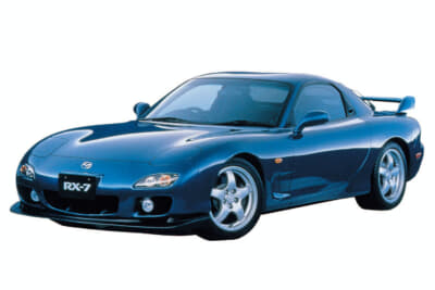 1991年デビュー時の3代目RX-7広報写真