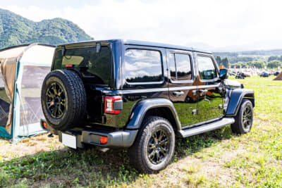 テント泊だけでなく車中泊することも多いという