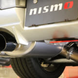 チタン仕様のニスモ製マフラー