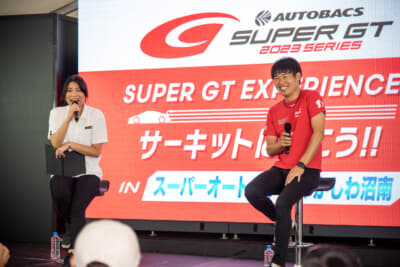 9月23日（土）はGT500クラスの塚越広大選手（＃17 Astemo REAL RACING）がトークショー