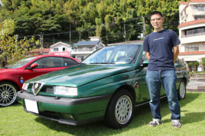 MT仕様のクルマしか買ったことがないという小川将好さんは、今後の自動車趣味界を背負うホープだ