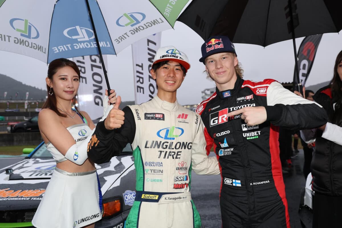 優勝したKANTAと2位のカッレ・ロバンペラ