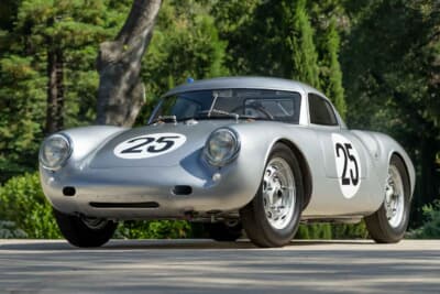 個別商談で落札となったポルシェ550Aプロトタイプ“ル・マン”ワークスクーペ（C）Courtesy of RM Sotheby's