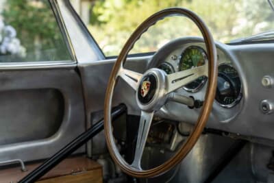 個別商談で落札となったポルシェ550Aプロトタイプ“ル・マン”ワークスクーペ（C）Courtesy of RM Sotheby's